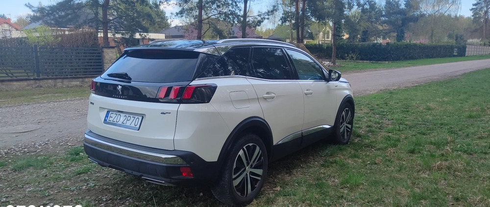 Peugeot 3008 cena 88500 przebieg: 191000, rok produkcji 2017 z Łaskarzew małe 46